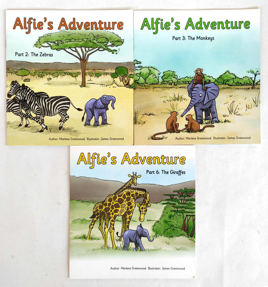 Alfie Adventure Combo (3 Books)