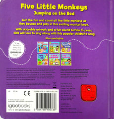 Five Little Monkeys Jumping on the Bed (Sound Book)