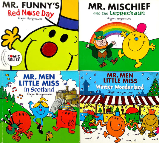 Mr Men and Little Miss Combo 3 (4 Books)