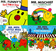 Mr Men and Little Miss Combo 3 (4 Books)