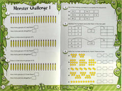 Letts Monster Maths Combo (3 Books)