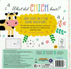 What Did Chick Hear? (Press and Play Sound Book)