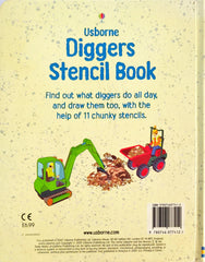 Usborne Diggers (Stencil Book)