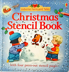 Usborne Farmyard Christmas Stencil Book