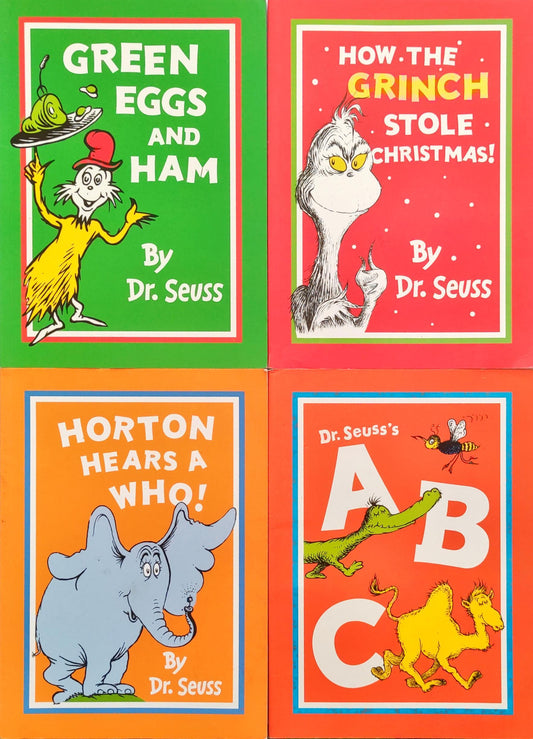 Dr. Seuss Combo Set 24 (4 Books)