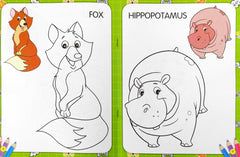 My First Animals Copy to Colour Book