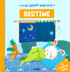 Bedtime My First Animated Board Book (Push Pull Slide)