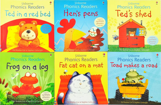 Usborne Phonics Reader Combo Set 32 (6 Books)