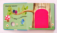 Peekaboo Unicorn (Felt Flap)