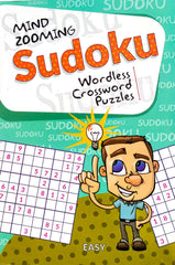 Mind Zooming Sudoku Wordless Crossword Puzzles (Easy)