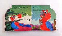 My First Shaped Board Book Parrot (Cut Book)
