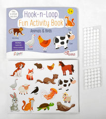 Hook n Loop Fun Activity Box Animals and Birds