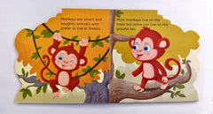 My First Shaped Board Book Monkey (Cut Book)