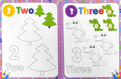 My First Numbers Copy to Colour Book