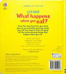 Usborne Look Inside What Happens When you Eat? (Flap Book)