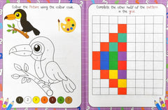 My First Numbers Copy to Colour Book