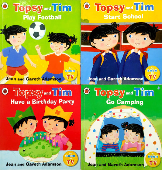 Topsy and Tim Combo Set 4 (4 Books)