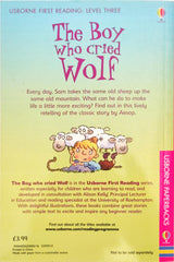 Usborne The Boy who Cried Wolf (Usborne First Reading)