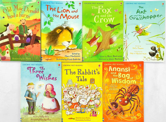 Usborne First Reading Combo Set 28 (7 Books)