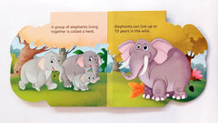 My First Shaped Board Book Elephant (Cut Book)