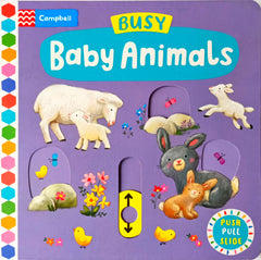 Busy Baby Animals (Push Pull)