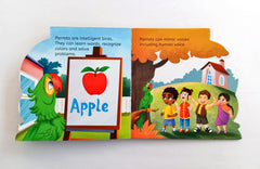 My First Shaped Board Book Parrot (Cut Book)