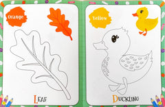 My First Colours & Shapes Copy to Colour Book