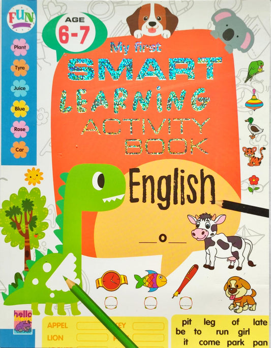 My First Smart learning Activity Book English (Age 6-7)