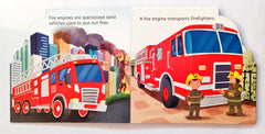 My First Shaped Board Book Fire Engine (Cut Book)