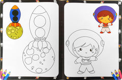 In the Space Colouring Book