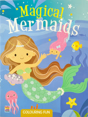 Magical Mermaids Colouring Book
