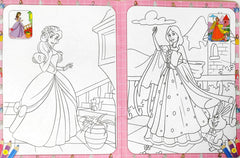 Princess World Colouring Book