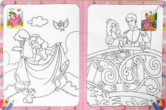 Princess World Colouring Book