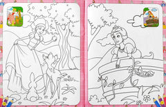 Princess World Colouring Book