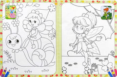 Enchanted Fairies Colouring Book