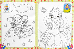Enchanted Fairies Colouring Book