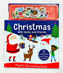 Christmas with Santa and Friends (Magnetic Book)