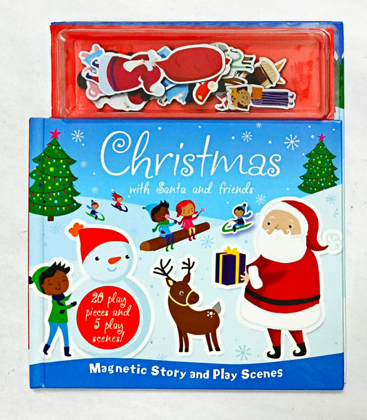 Christmas with Santa and Friends (Magnetic Book)