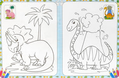 Dinosaur World Colouring Book