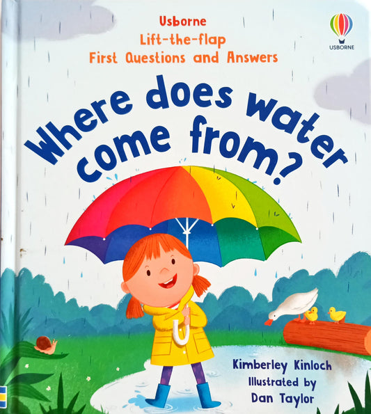Usborne Where does Water Come From? (Lift the Flap)