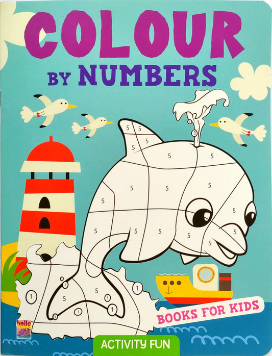 Colour By Numbers Colouring Book
