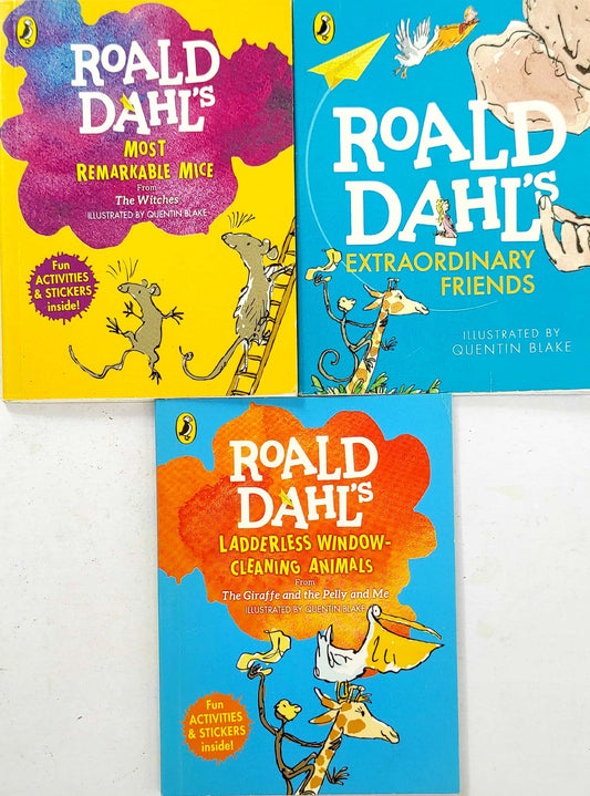 Roald Dahl Combo set 11 (3 Books/Pocket Friendly Books)