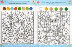 Colour By Numbers Colouring Book