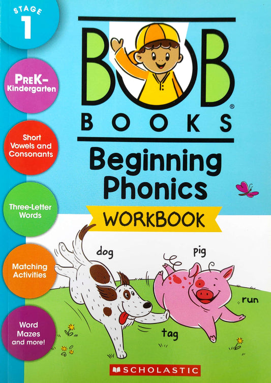 Bob Books Beginning Phonics Workbook (Stage 1)