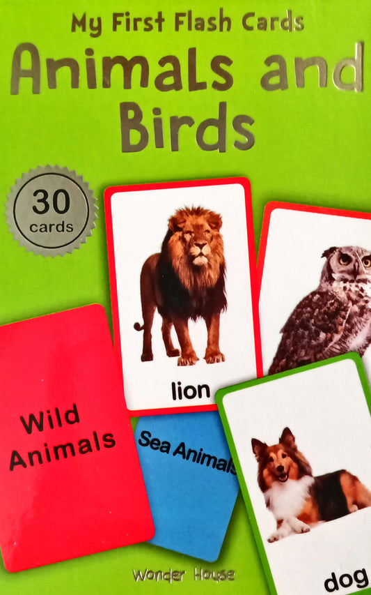 My First Flash Cards Animals and Birds (30 Cards)
