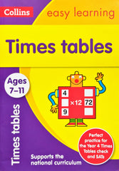 Collins Time Tables Easy Learning (Age 7-11)