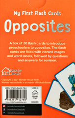 My First Flash Cards opposites (30 Cards)
