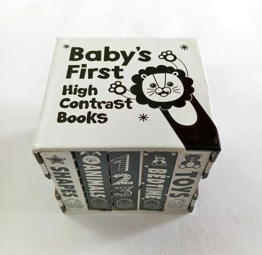 Baby's First High Contrast Books Box (5 Books)