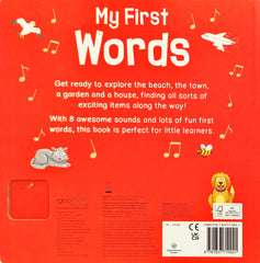 My First Words (8 Sounds/Sound book)
