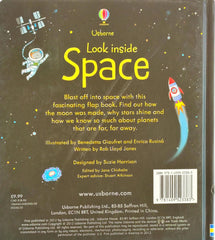 Usborne Look inside Space (Flap Book)